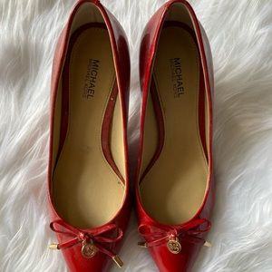 Red Michael Kors Heels